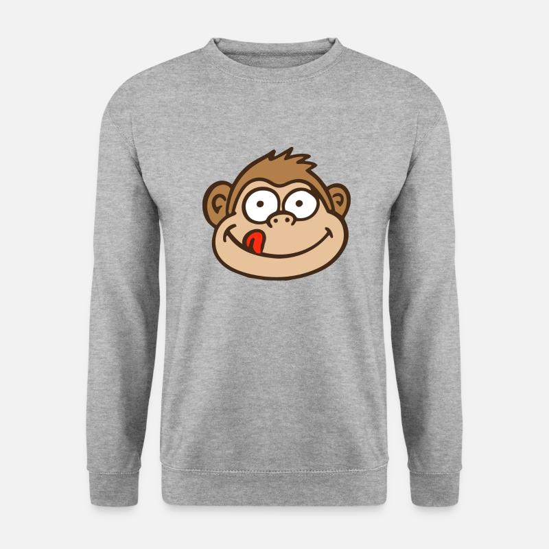 monkey - Unisex Sweatshirt - salt & pepper