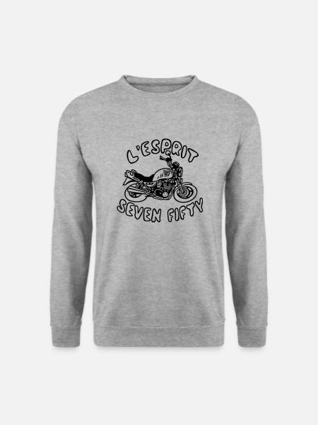 L'esprit Seven Fifty - Sweat-shirt Unisexe - gris chiné