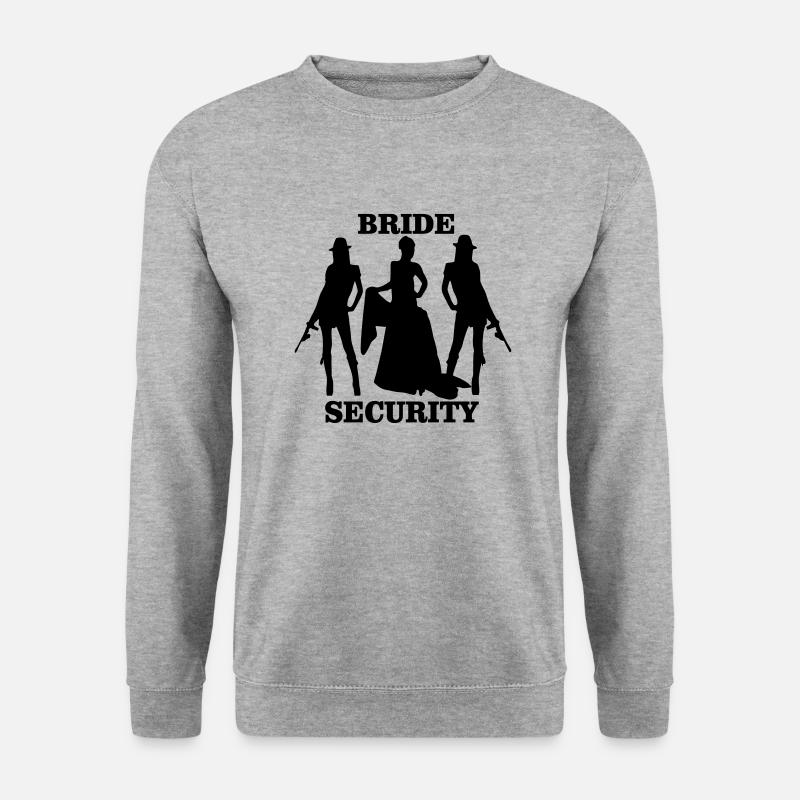 Bride Security - Unisex Sweatshirt - salt & pepper