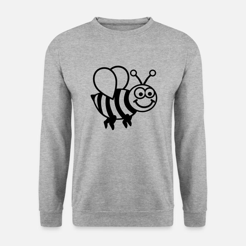 Bee - Unisex Sweatshirt - salt & pepper