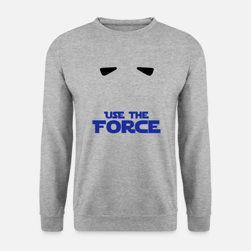 STAR WARS - USE LA FORCE - Sweat-shirt Unisexe - gris chiné