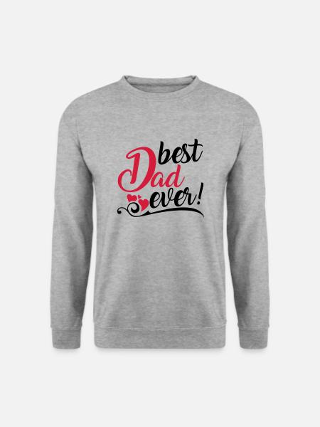 best Dad ever! - Unisex Sweatshirt - salt & pepper