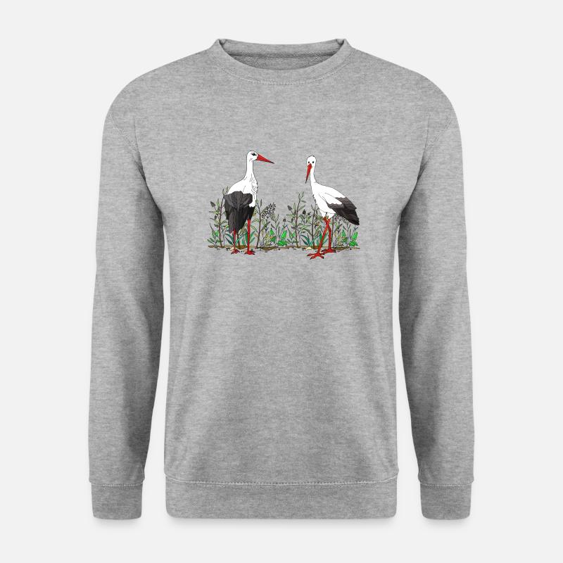 Storks - Unisex Sweatshirt - salt & pepper