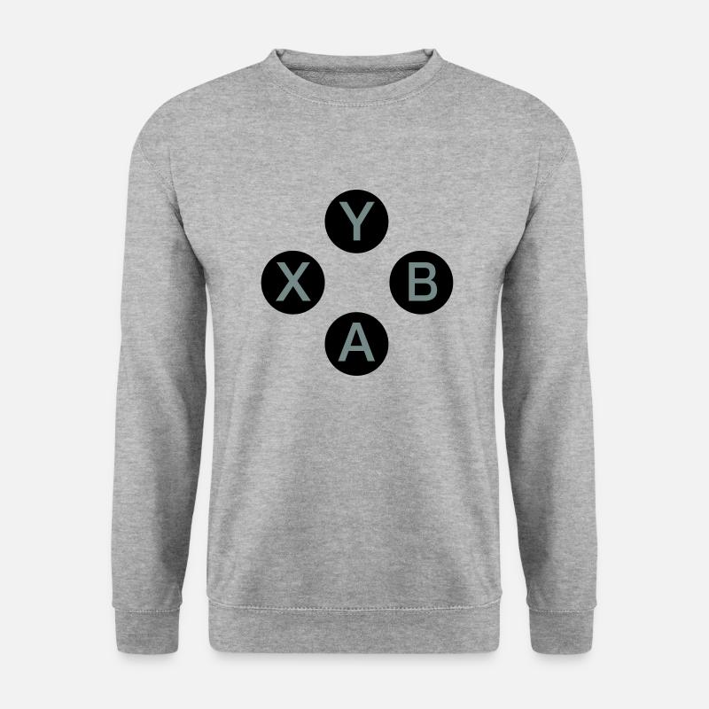 Game controller buttons - Unisex Sweatshirt - salt & pepper