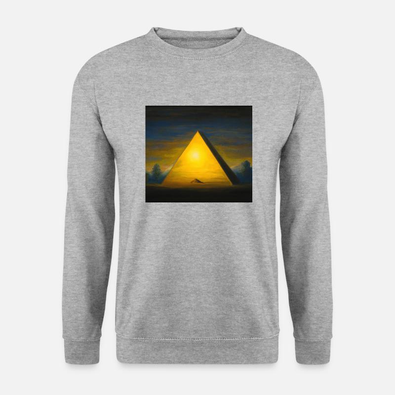 Great Pyramid - Unisex Sweatshirt - salt & pepper