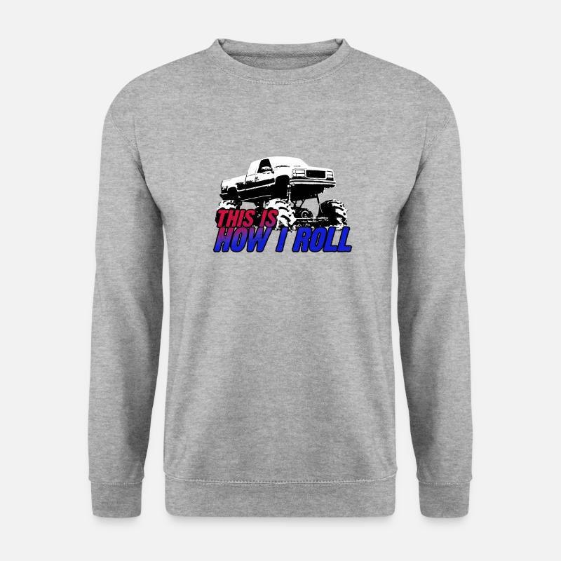 THIS IS HOW I ROLL - Unisex Sweatshirt - salt & pepper