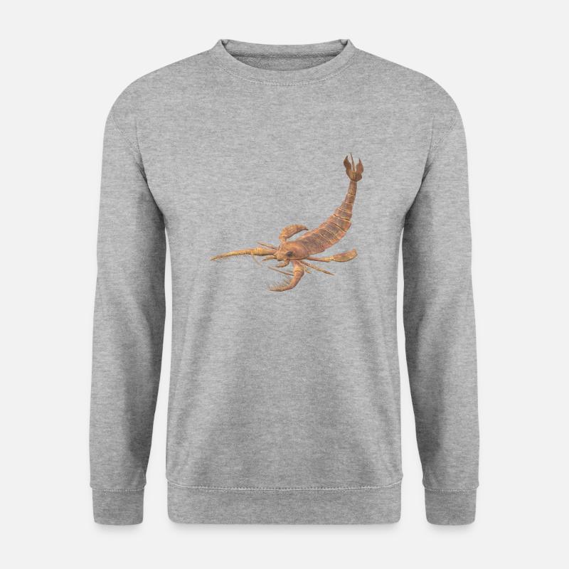 Jaekelopterus - Unisex Pullover - Weißgrau meliert