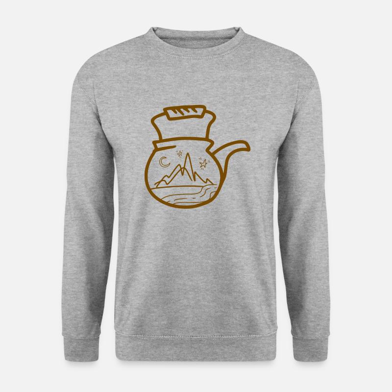 Camper Kettle - Unisex Sweatshirt - salt & pepper