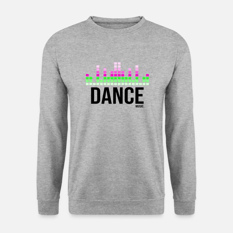 Tanzmusik - Unisex Pullover - Weißgrau meliert