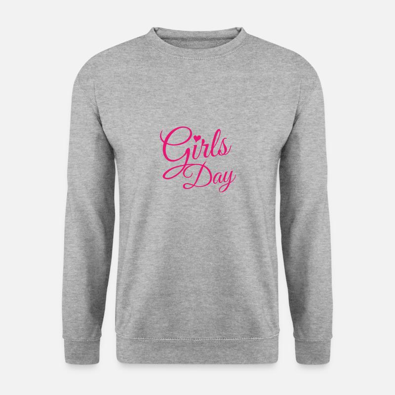 Girls Day - Unisex Pullover - Weißgrau meliert