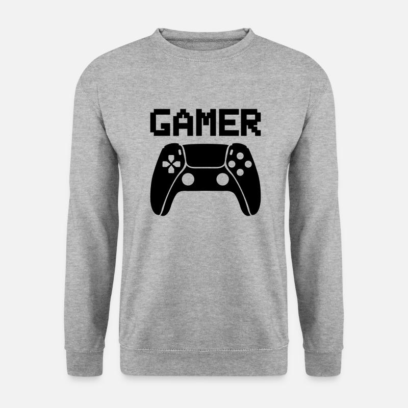 Gamer Controller - Unisex Sweatshirt - salt & pepper