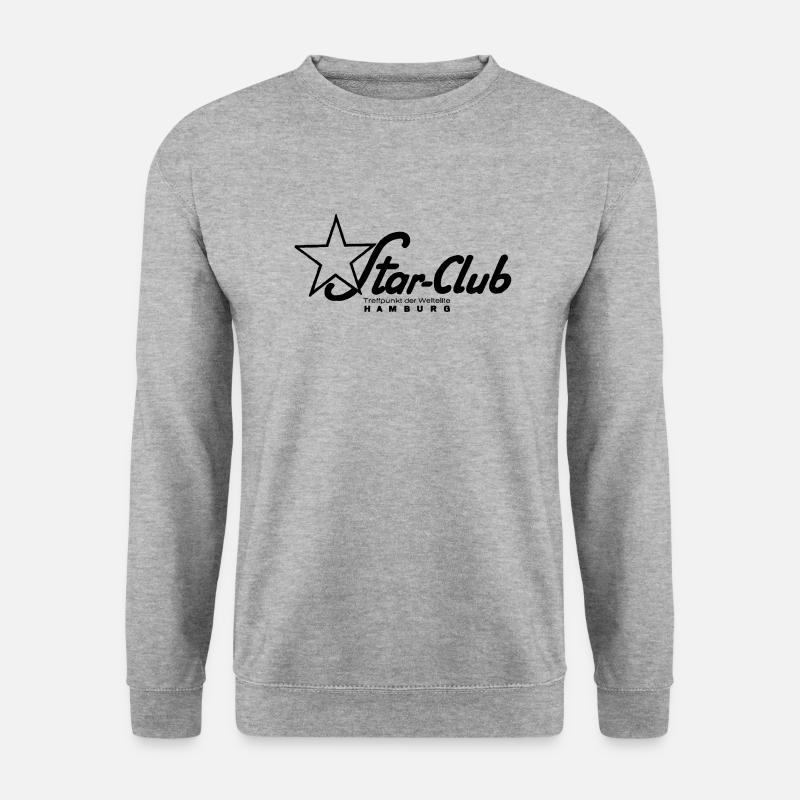 Star Club Hamburg - Unisex Pullover - Weißgrau meliert