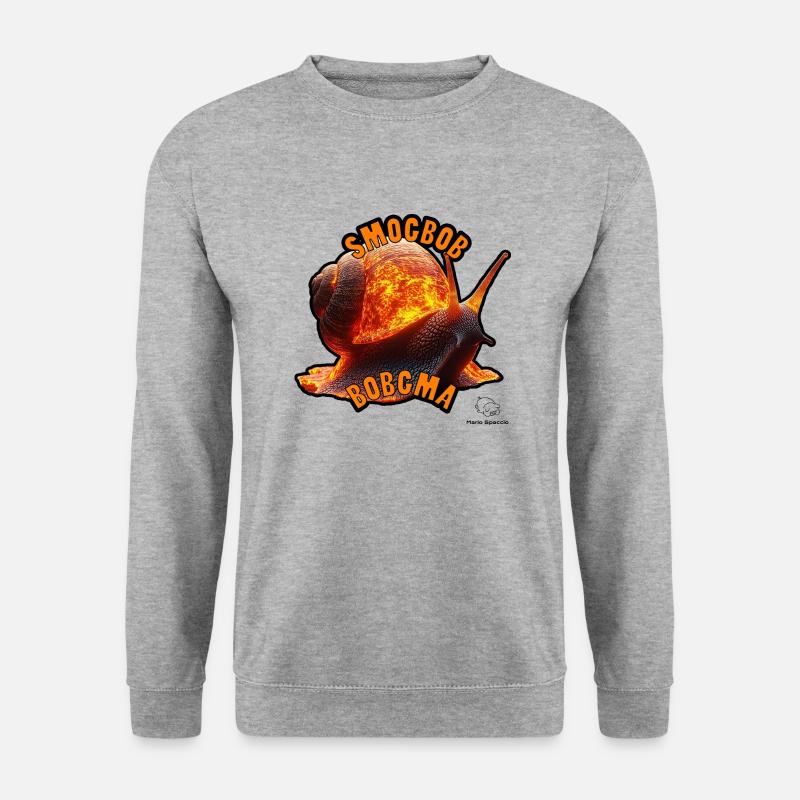 Sogbob Bobgma - Unisex Pullover - Weißgrau meliert