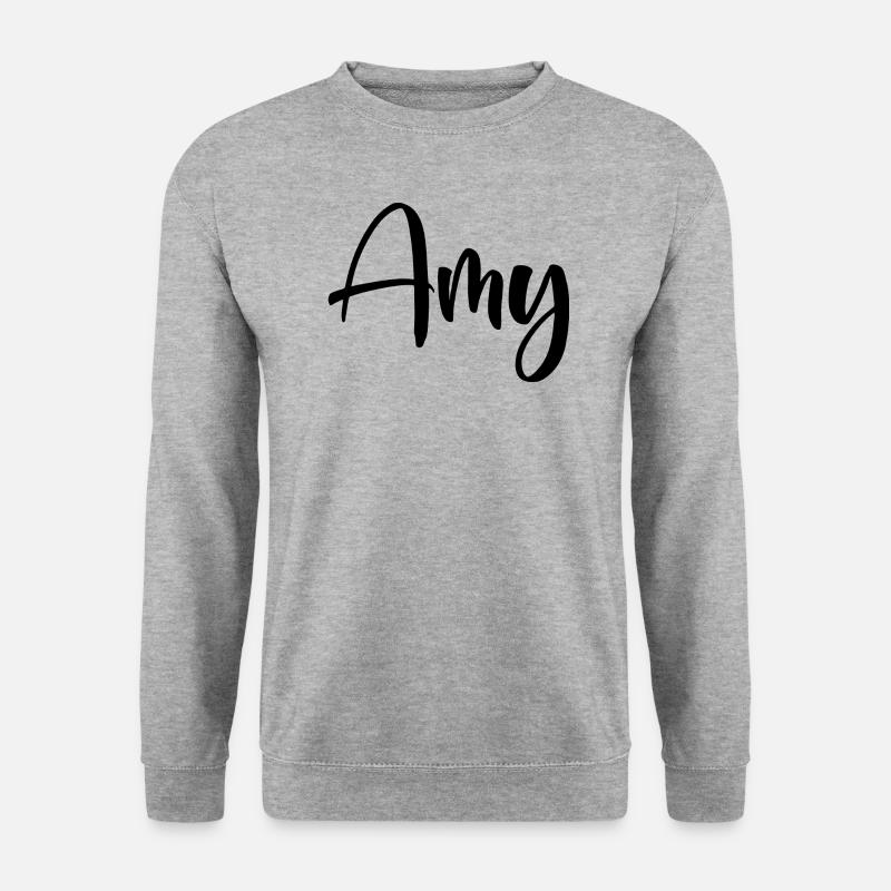 First Name - Amy - Unisex Sweatshirt - salt & pepper