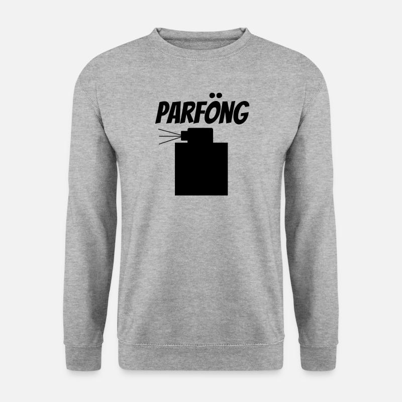 PARFÖNG - Unisex Pullover - Weißgrau meliert