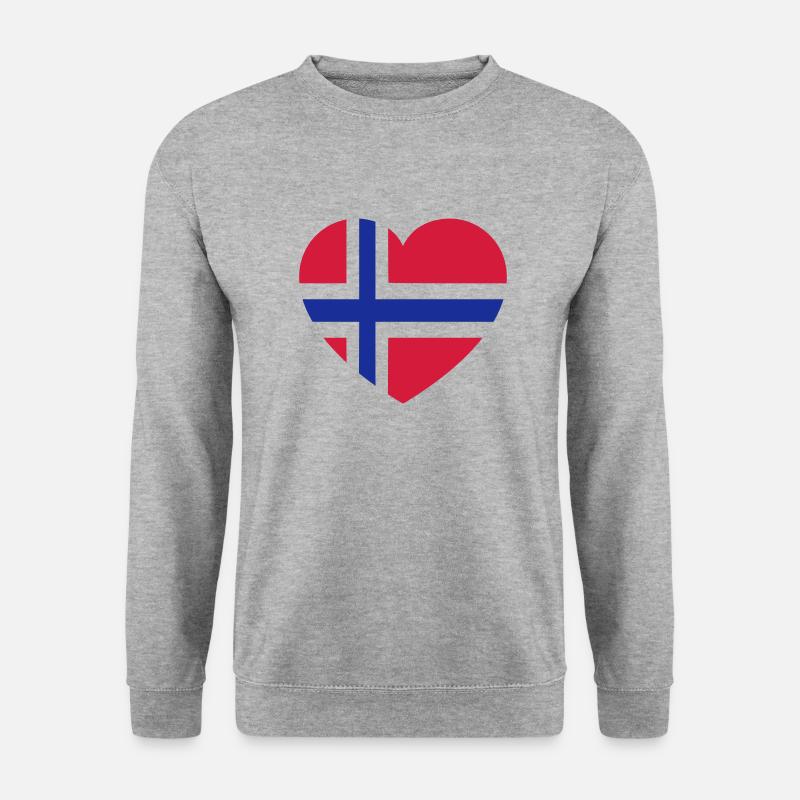 norge - Unisex Sweatshirt - salt & pepper