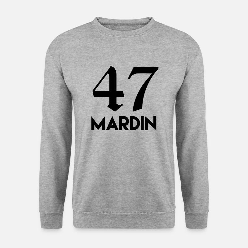 Mardin 45 - Unisex Pullover - Weißgrau meliert