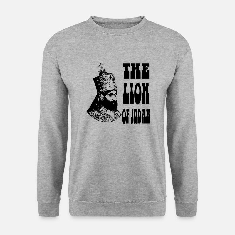 Reggae de - Unisex Pullover - Weißgrau meliert