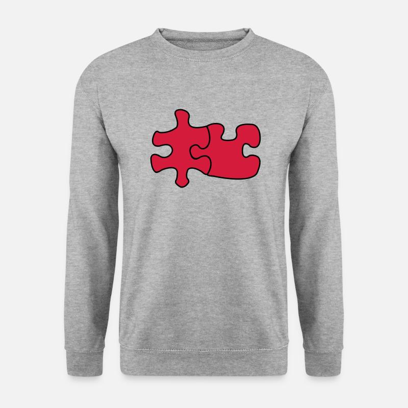 puzzle1 - Unisex Sweatshirt - salt & pepper
