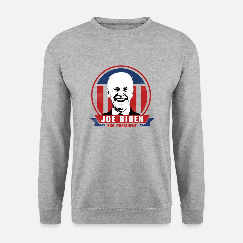 Joe Biden Veto - Unisex Pullover - Weißgrau meliert