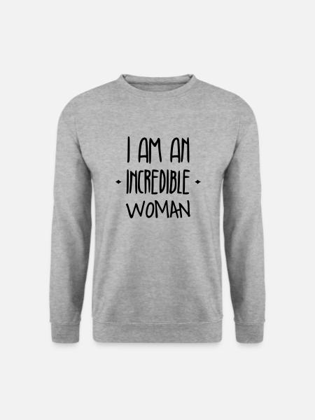 fille / fée / princesse / bébé - Sweat-shirt Unisexe - gris chiné