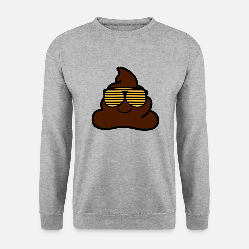 coole_kacke_02 - Unisex Sweatshirt - salt & pepper
