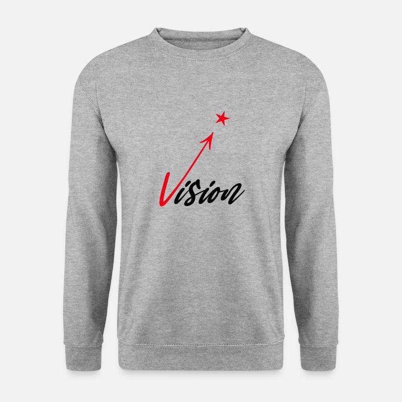 Vision, Plan, Future, Dream, Visionary - Unisex Sweatshirt - salt & pepper
