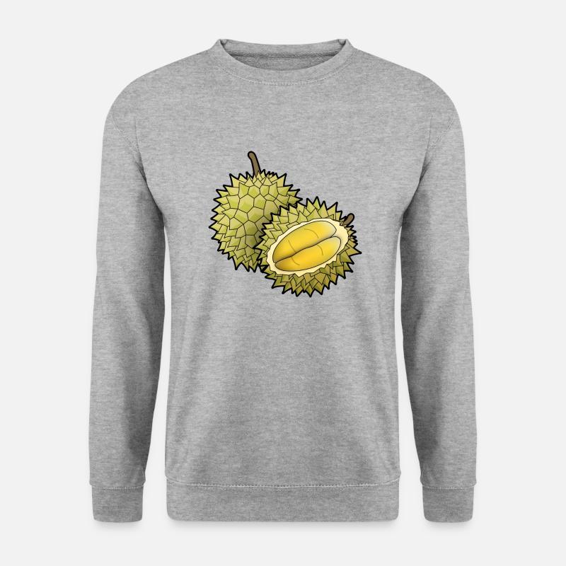 Durian - Maharlika - Unisex Pullover - Weißgrau meliert