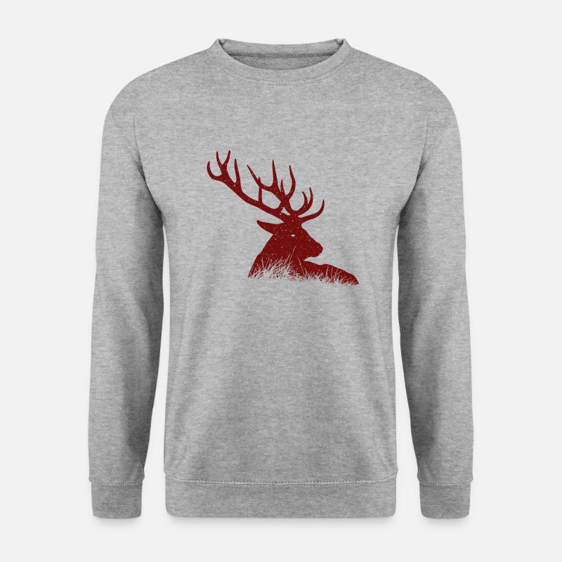 Deer - Unisex Sweatshirt - salt & pepper
