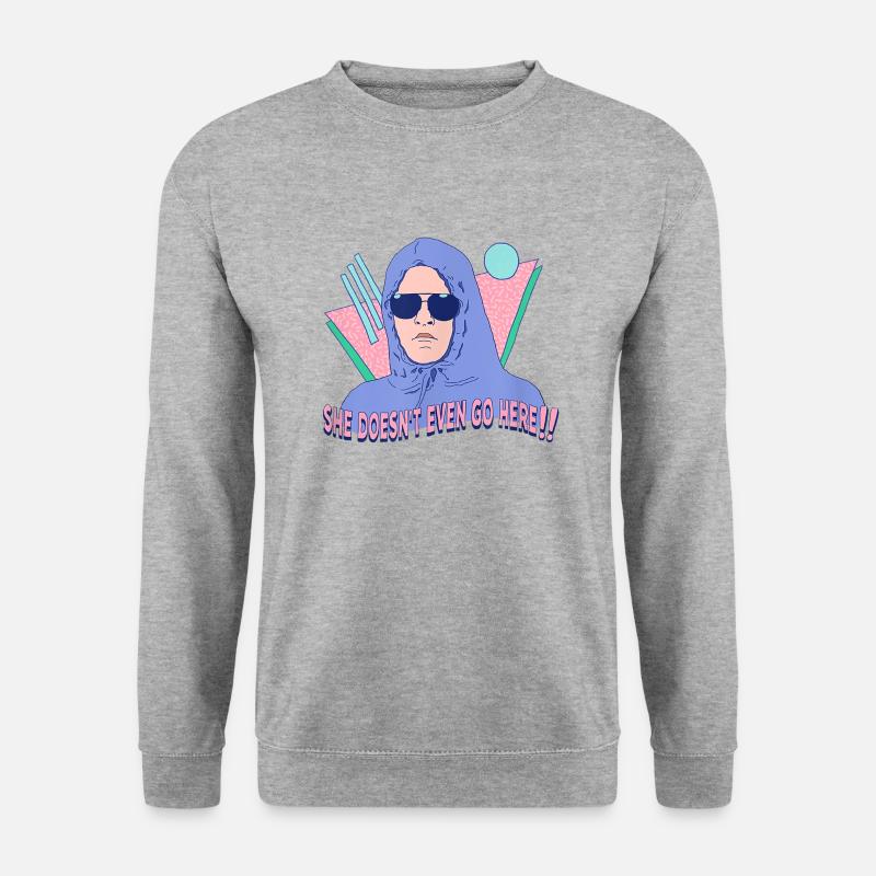 She Doesn't Even Go Here - Unisex Sweatshirt - salt & pepper