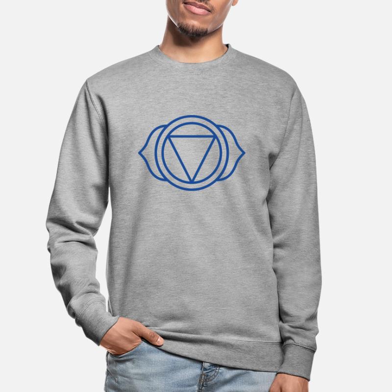 BEWUSSTSEIN-INTUITION | 6. Ajna-Chakra oder Drittes Auge Unisex Pullover