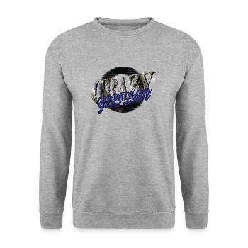 Golf Swing Present Jokes GirlsGolfGift Golfgirls - Unisex Sweatshirt - salt & pepper - Front - Alina (178cm) & Michal (187cm)