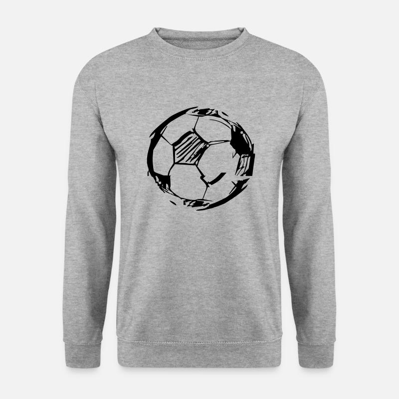Ball - Unisex Pullover - Weißgrau meliert