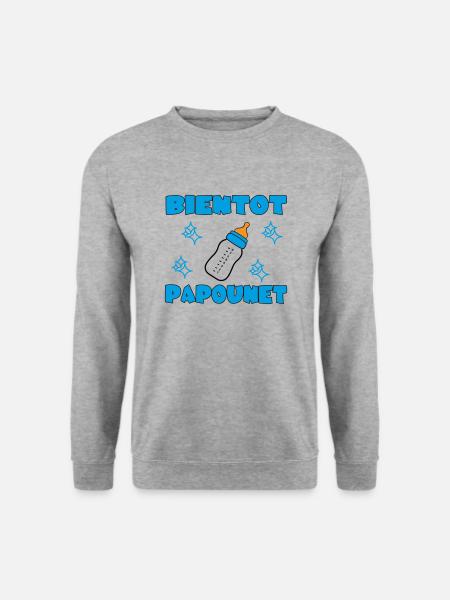 SOON DADDY - Unisex Sweatshirt - salt & pepper