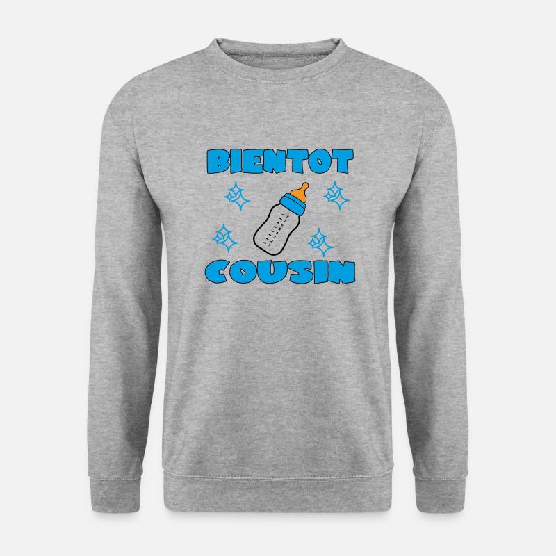 SOON COUSIN - Unisex Sweatshirt - salt & pepper