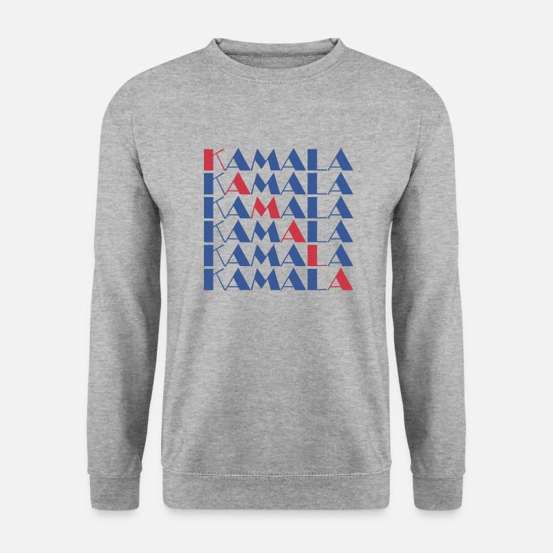KAMALA - Unisex Pullover - Weißgrau meliert