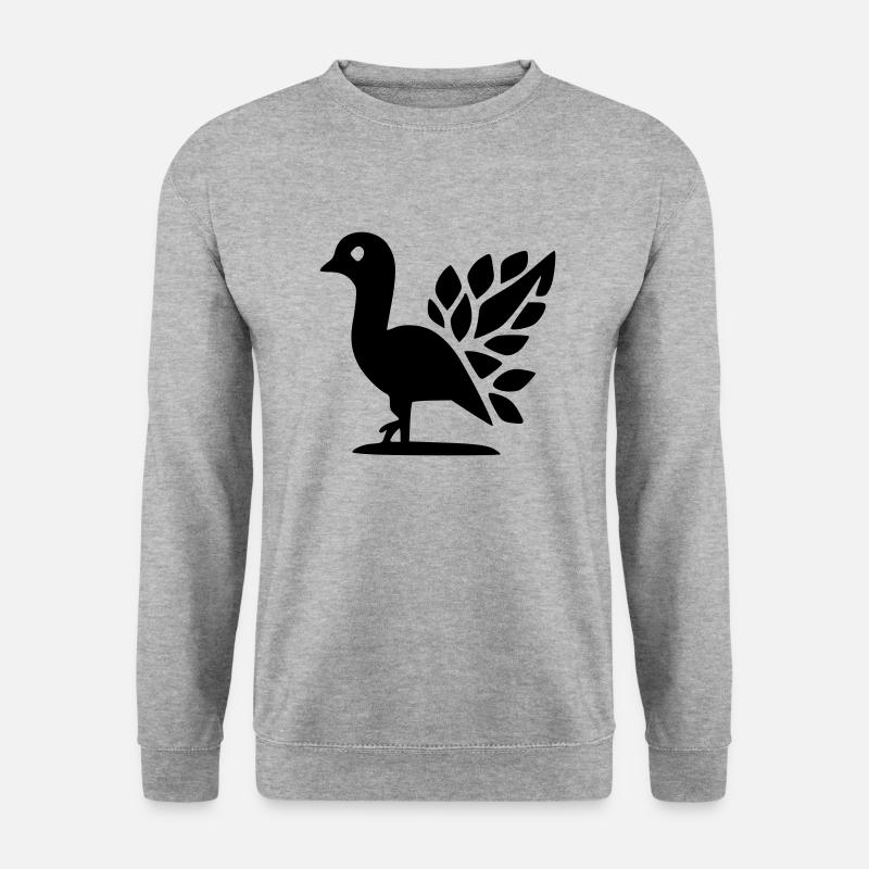 Peacock - Unisex Sweatshirt - salt & pepper