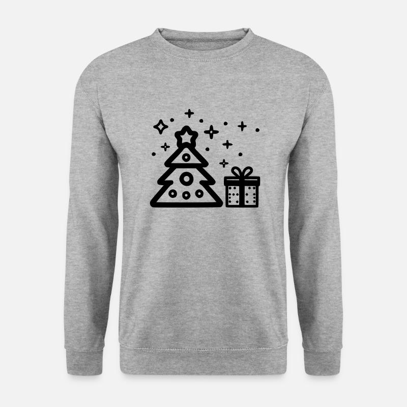 Classic Christmas tree - Unisex Sweatshirt - salt & pepper