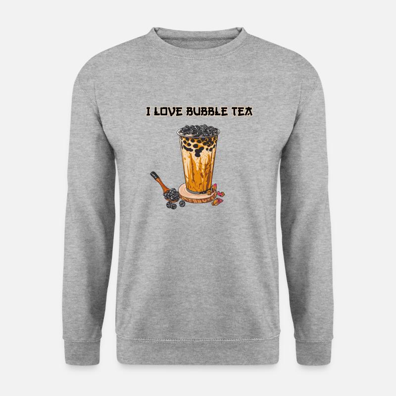 Bubble Tea // Illustration - Unisex Sweatshirt - salt & pepper