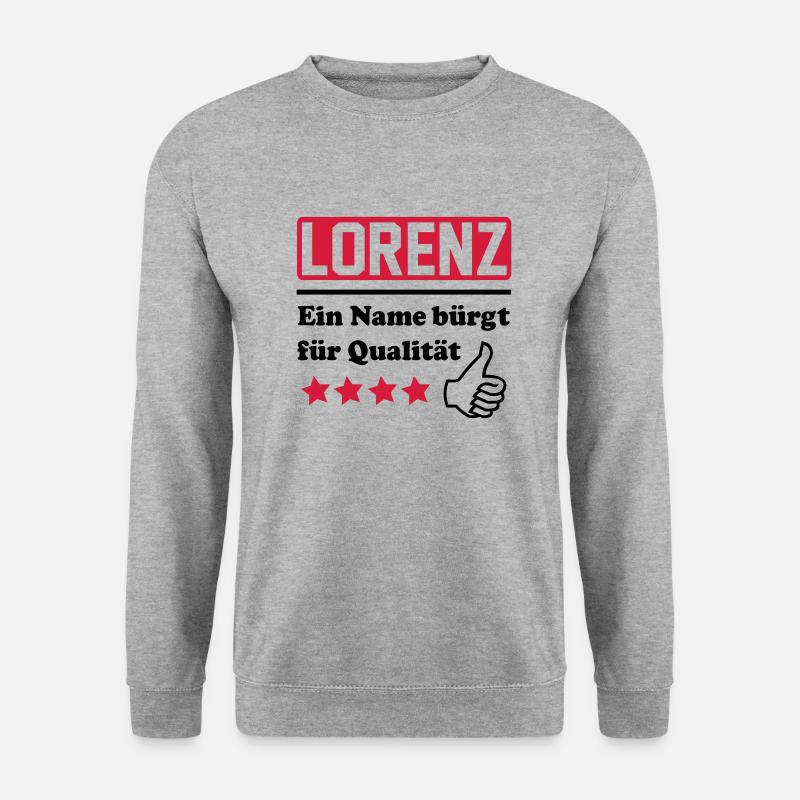 lorenz - Sweat-shirt Unisexe - gris chiné