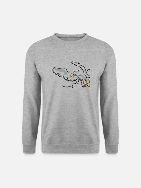 Gull - Sweat-shirt Unisexe - gris chiné