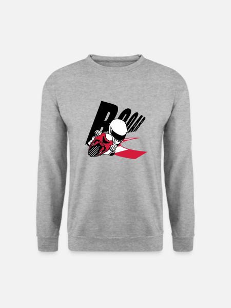 MOTO GP ROAR - Unisex Sweatshirt - salt & pepper
