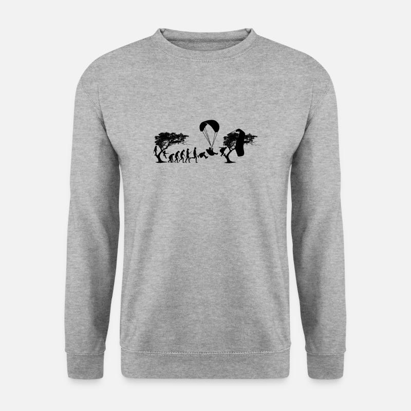 PG evolution - Unisex Sweatshirt - salt & pepper