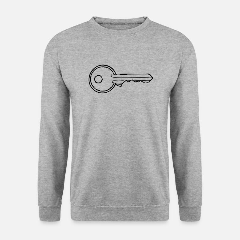 key - Unisex Sweatshirt - salt & pepper