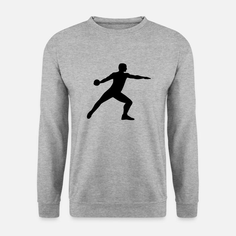 Discus throw - Unisex Sweatshirt - salt & pepper