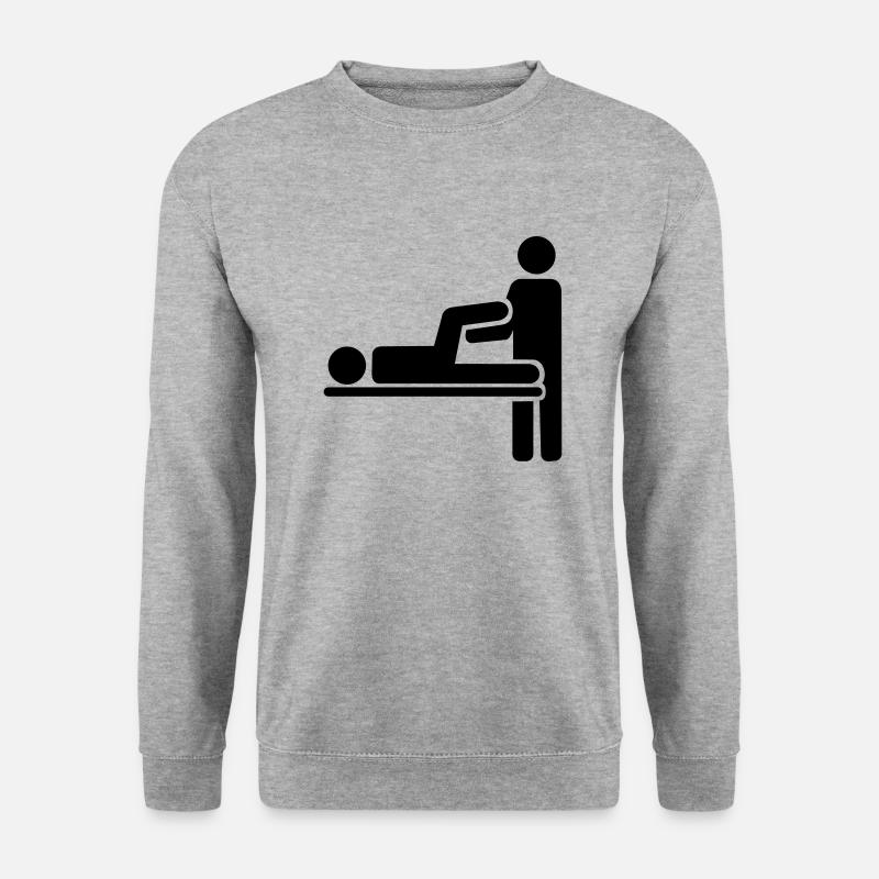 Physiotherapist - Unisex Sweatshirt - salt & pepper
