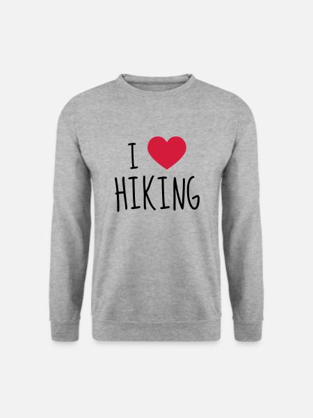 Hiking - Wandern - Randonnée - Sport - Unisex Sweatshirt - salt & pepper