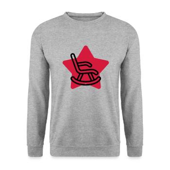 Retirement Retired Ruhestand Retraite Retraitée - Unisex Sweatshirt - salt & pepper - Front - Alina (178cm) & Michal (187cm)