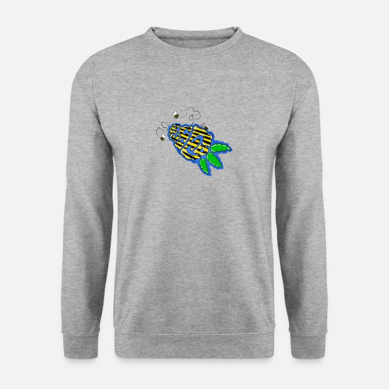 bee weed - Unisex Sweatshirt - salt & pepper