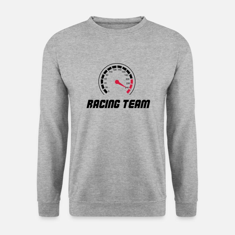tacho racing team - Unisex Sweatshirt - salt & pepper
